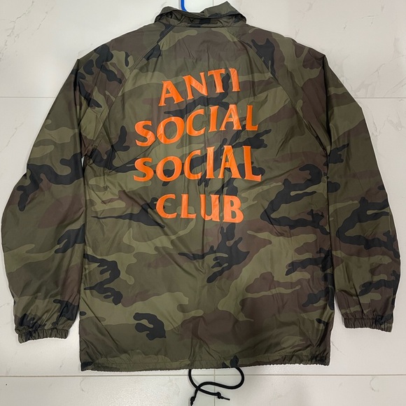 Anti social social club coach jacket - Picture 1 of 8